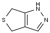 4,6-DIHYDRO-1H-THIENO[3,4-C]PYRAZOLE 结构式