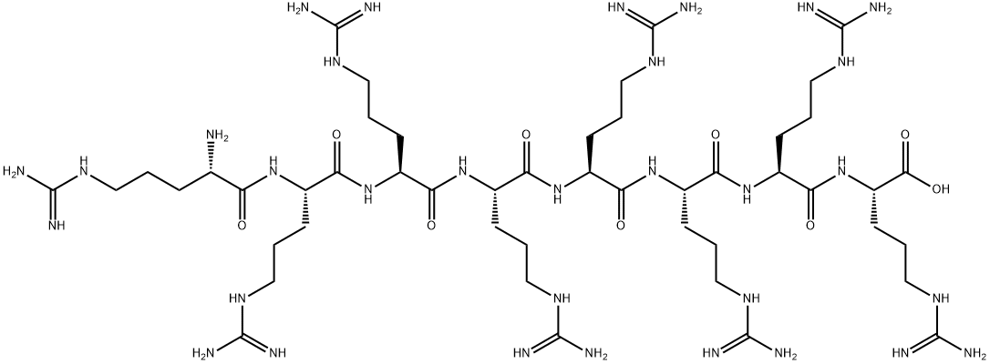 八聚精氨酸 结构式