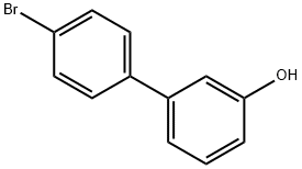 4-溴-1,1'-联苯酚 结构式
