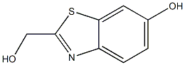 2-(Hydroxymethyl)benzo[d]thiazol-6-ol 结构式