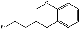 1-(4-溴丁基)-2-甲氧基苯 结构式