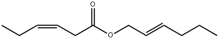 顺3己烯酸反2己烯醇酯 结构式