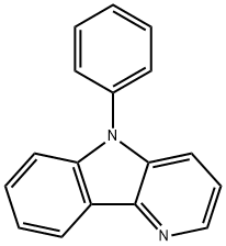 5-PHENYL-5H-PYRIDO[3,2-B]INDOLE 结构式