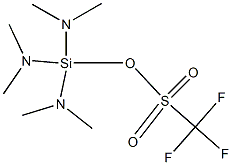 三(二甲胺基)硅烷基 三氟甲磺酸盐 结构式