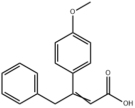 (Z)-3-(4-methoxyphenyl)-4-phenylbut-2-enoic acid