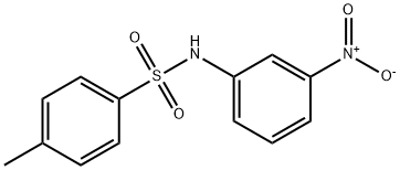 Benzenesulfonamide,4-methyl-N-(3-nitrophenyl)- 结构式