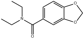 1,3-Benzodioxole-5-carboxamide,N,N-diethyl- 结构式