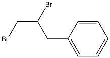 Benzene, (2,3-dibromopropyl)- 结构式