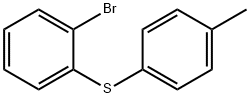(2-溴苯基)(P-甲苯基)硫烷 结构式