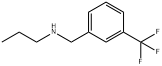 propyl({[3-(trifluoromethyl)phenyl]methyl})amine 结构式