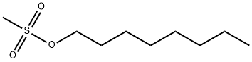 Methanesulfonic acid, octyl ester 结构式