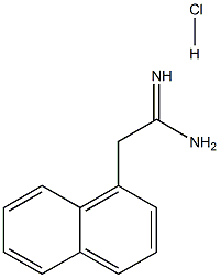 2-(naphthalen-1-yl)ethanimidamide hydrochloride 结构式