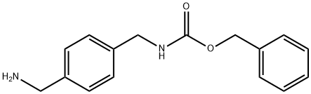 Benzyl 4-(aminomethyl)benzylcarbamate 结构式