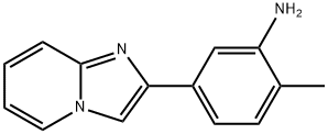 5-(IMIDAZO[1,2-A]PYRIDIN-2-YL)-2-METHYLANILINE 结构式