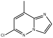 6-氯-8-甲基咪唑并[1,2-b]哒嗪 结构式