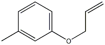 allyl m-methylphenyl ether 结构式
