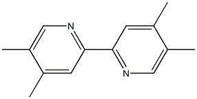 2,2'-Bipyridine, 4,4',5,5'-tetramethyl- 结构式