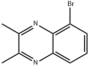 5-bromo-2,3-dimethylquinoxaline 结构式