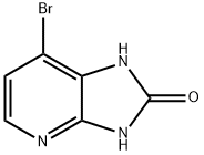 7-溴-1,3-二氢-2H-咪唑并[4,5-B]吡啶-2-酮 结构式