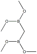 Boronic acid, methylenebis-, tetramethyl ester 结构式