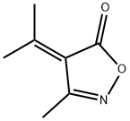 4-Isopropylidene-3-methyl-4H-isoxazol-5-one 结构式