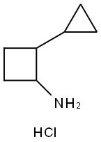 2-环丙基环丁胺盐酸盐 结构式