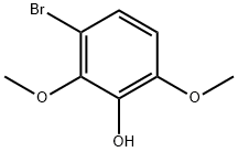 3-溴-2,6-二甲氧基苯酚 结构式