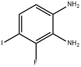 3-Fluoro-4-iodo-benzene-1,2-diamine 结构式