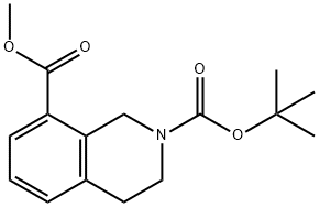 2,8(1H)-Isoquinolinedicarboxylicacid,3,4-dihydro-,2-(1,1-dimethylethyl)8-methylester