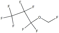 Propane, 1,1,1,2,2,3,3-heptafluoro-3-(fluoromethoxy)- 结构式
