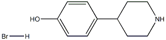 4-(哌啶-4-基)苯酚氢溴酸盐 结构式