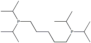 Phosphine, 1,5-pentanediylbis[bis(1-methylethyl)- 结构式