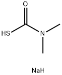 Carbamothioic acid, dimethyl-, sodium salt 结构式