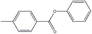 phenyl 4-methylbenzoate 结构式