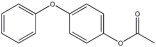 Phenol, 4-phenoxy-, acetate 结构式