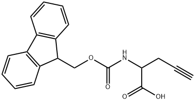 FMOC-RS-炔丙基甘氨酸 结构式