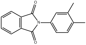 1H-ISOINDOLE-1,3(2H)-DIONE,2-(3,4-DIMETHYLPHENYL)- 结构式