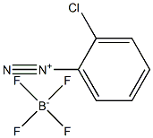 Benzenediazonium, 2-chloro-, tetrafluoroborate(1-) 结构式