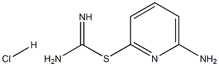 6-氨基吡啶-2-基二硫代羧酸甲酯盐酸盐 结构式