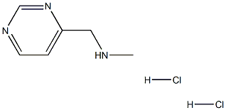 N-甲基-1-(嘧啶-4-基)甲胺(盐酸盐) 结构式