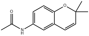 N-(2,2-二甲基-2H-色烯-6-基)醋胺石 结构式