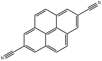 2,7-二氰基芘 结构式