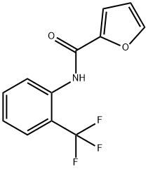 N-[2-(trifluoromethyl)phenyl]furan-2-carboxamide 结构式