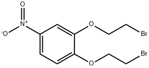 1,2-Bis-(2-bromo-ethoxy)-4-nitro-benzene 结构式