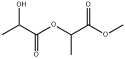 methyl 2-(2-hydroxypropanoyloxy)propanoate 结构式