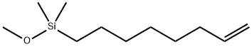 Silane, methoxydimethyl-7-octen-1-yl- 结构式