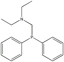 Ethanamine, N-[(diphenylphosphino)methyl]-N-ethyl- 结构式