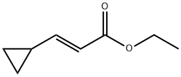 ethyl (2E)-3-cyclopropylacrylate 结构式