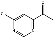 1-(6-氯嘧啶-4-基)乙酮 结构式