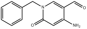 4-amino-1-benzyl-6-oxo-1,6-dihydropyridine-3-carbaldehyde 结构式